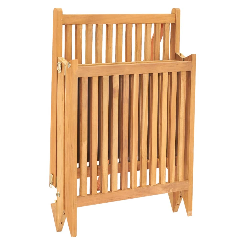 Sun lounger solid teak wood