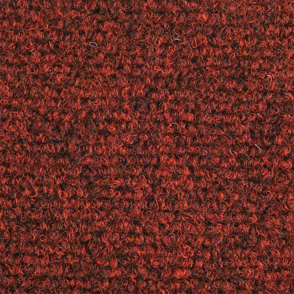 Selbstklebende Treppenmatten 5 Stk. Rot 65x21x4 cm Nadelvlies