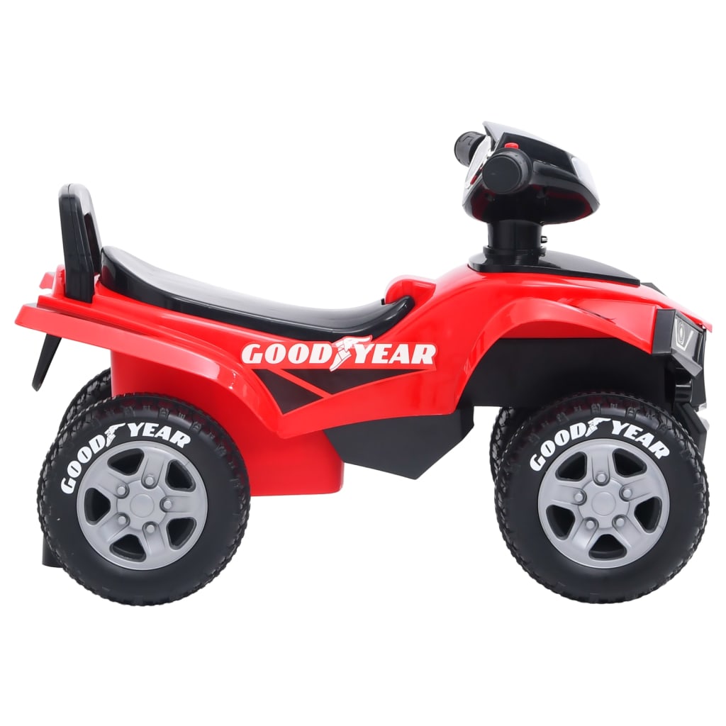 Ride-on quad for children Good Year Red