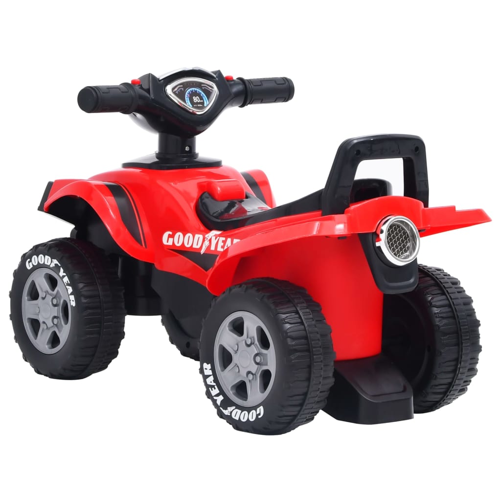 Ride-on quad for children Good Year Red