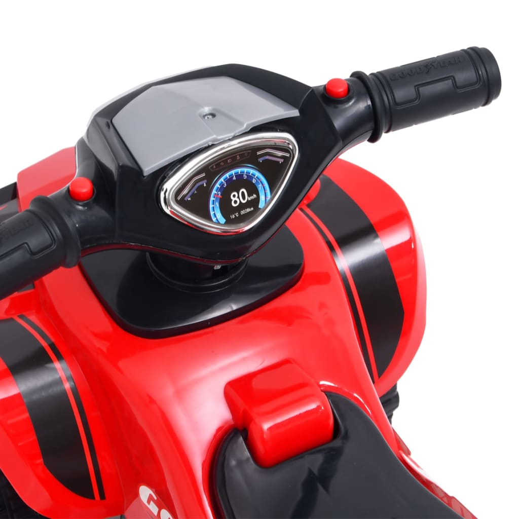 Ride-on quad for children Good Year Red