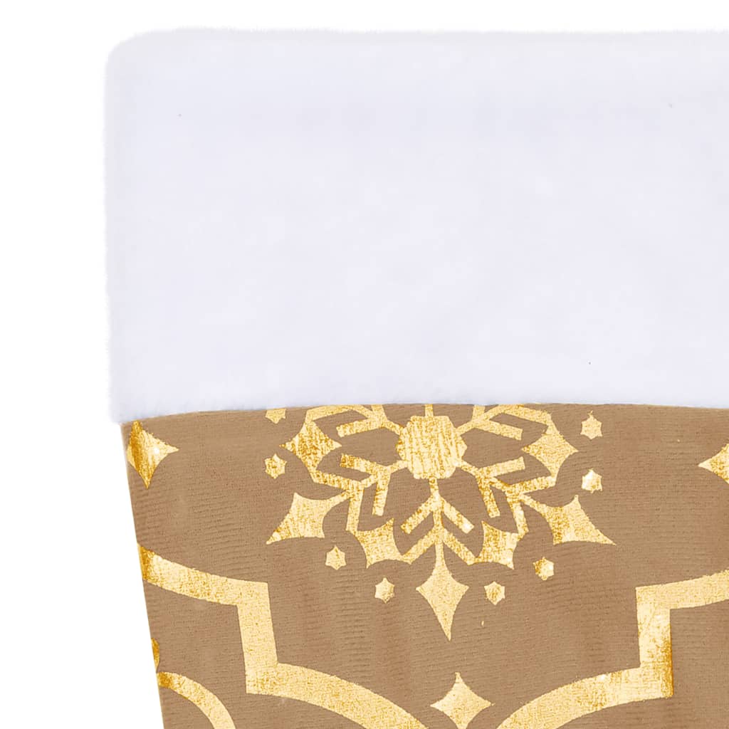 Luxury Christmas tree blanket with sock yellow 150 cm fabric