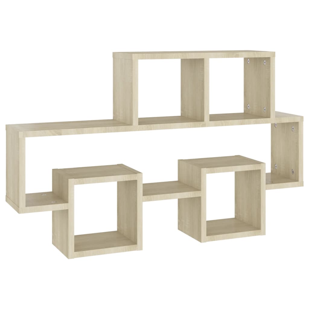 Etagère murale en forme de voiture Chêne Sonoma 82x15x51 cm matériau bois