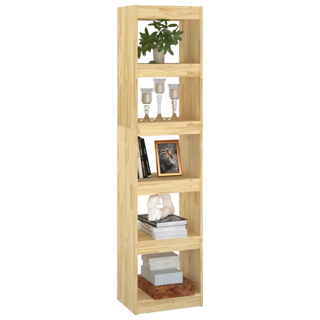 Bookcase/room divider 40x30x167.5 cm solid pine wood