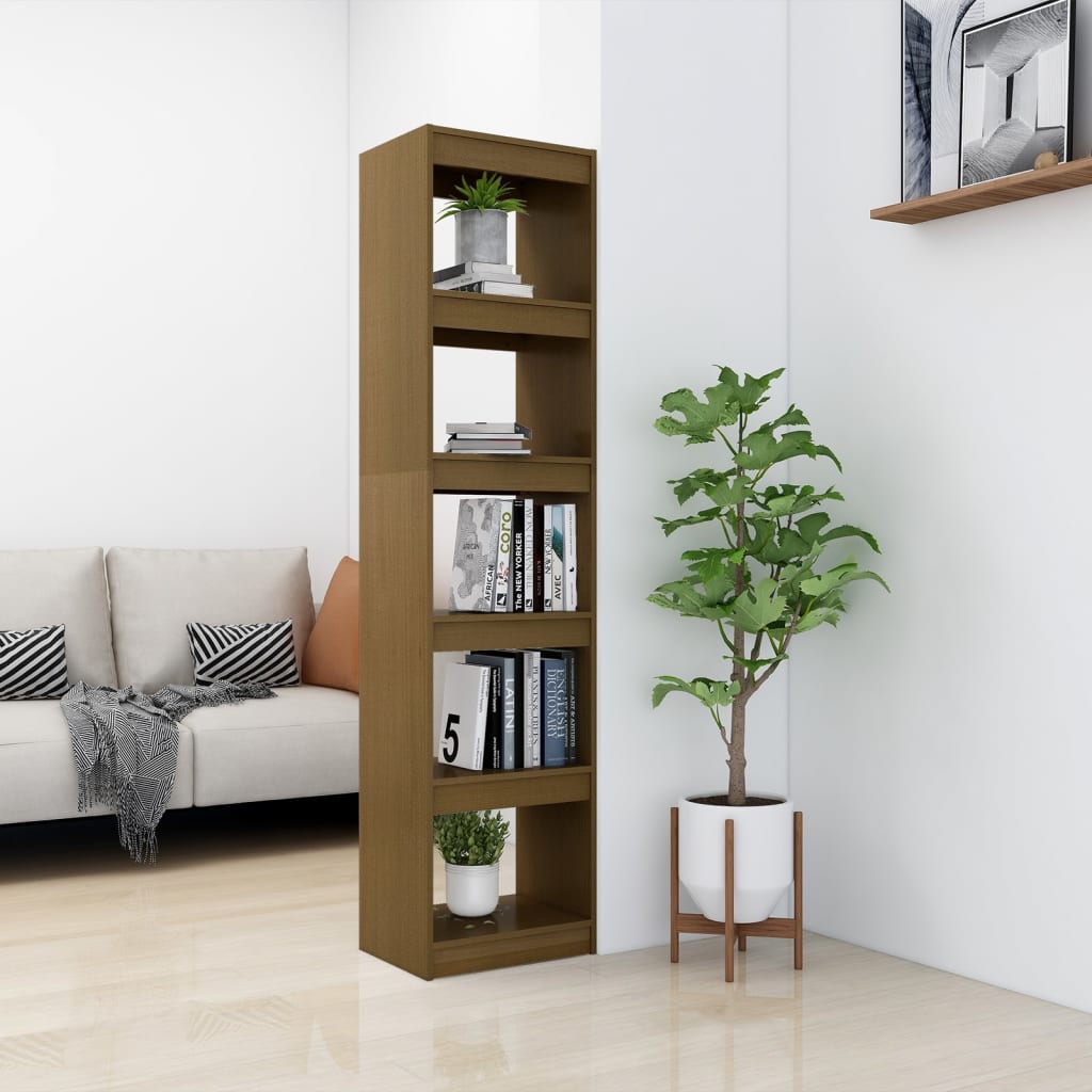 Bookcase/room divider 40x30x167.5 cm solid pine wood