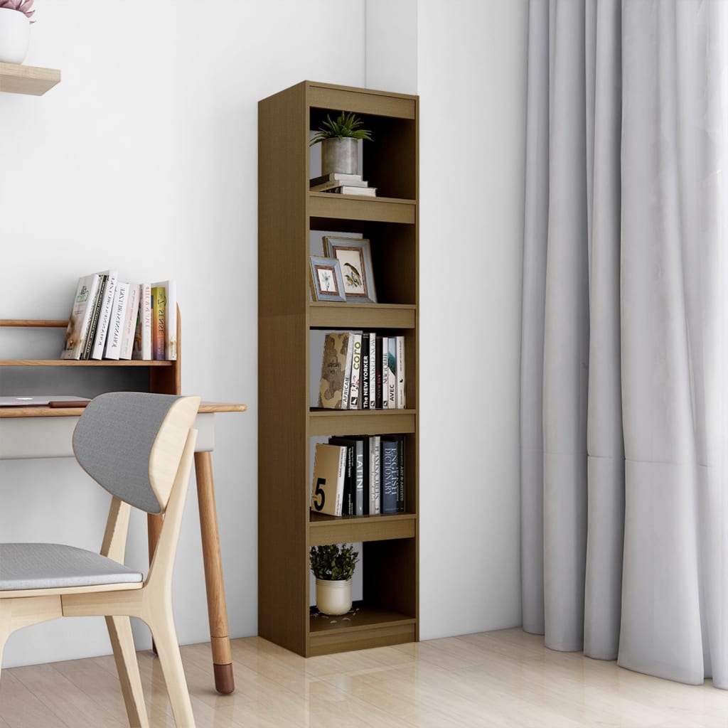 Bookcase/room divider 40x30x167.5 cm solid pine wood