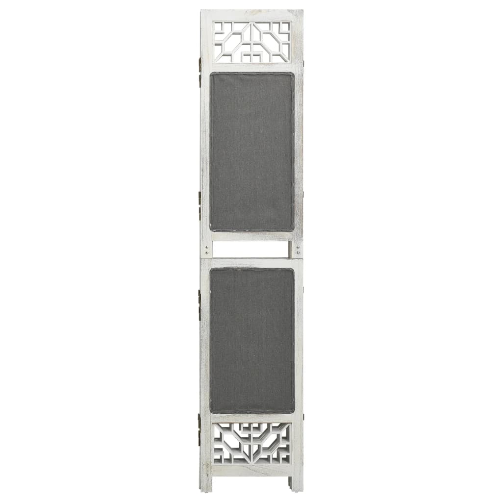 3 pcs. Room divider gray 105x165 cm fabric
