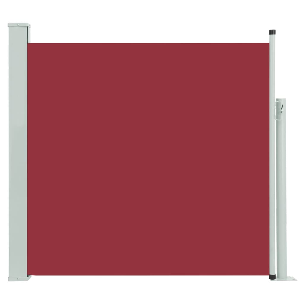 Seitenmarkise Ausziehbar 170x300 cm Rot