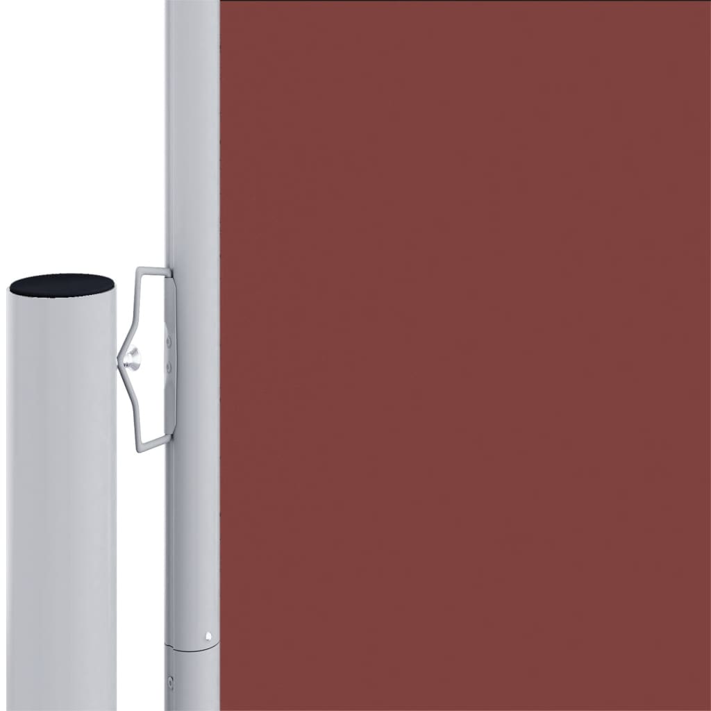 Seitenmarkise Ausziehbar Braun 160x600 cm