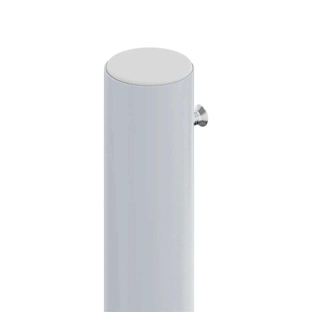 Side awning extendable red 200x1000 cm