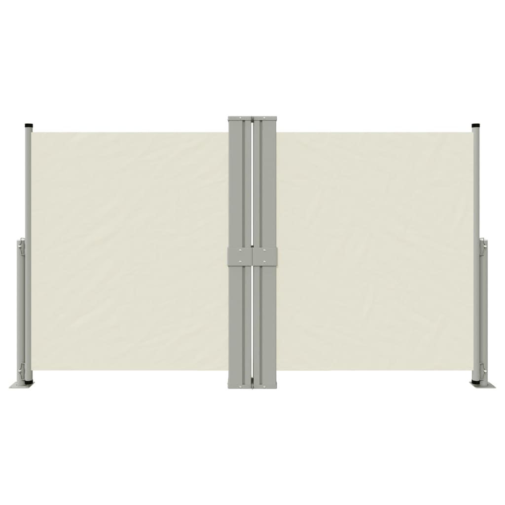 Seitenmarkise Ausziehbar Creme 140x1200 cm
