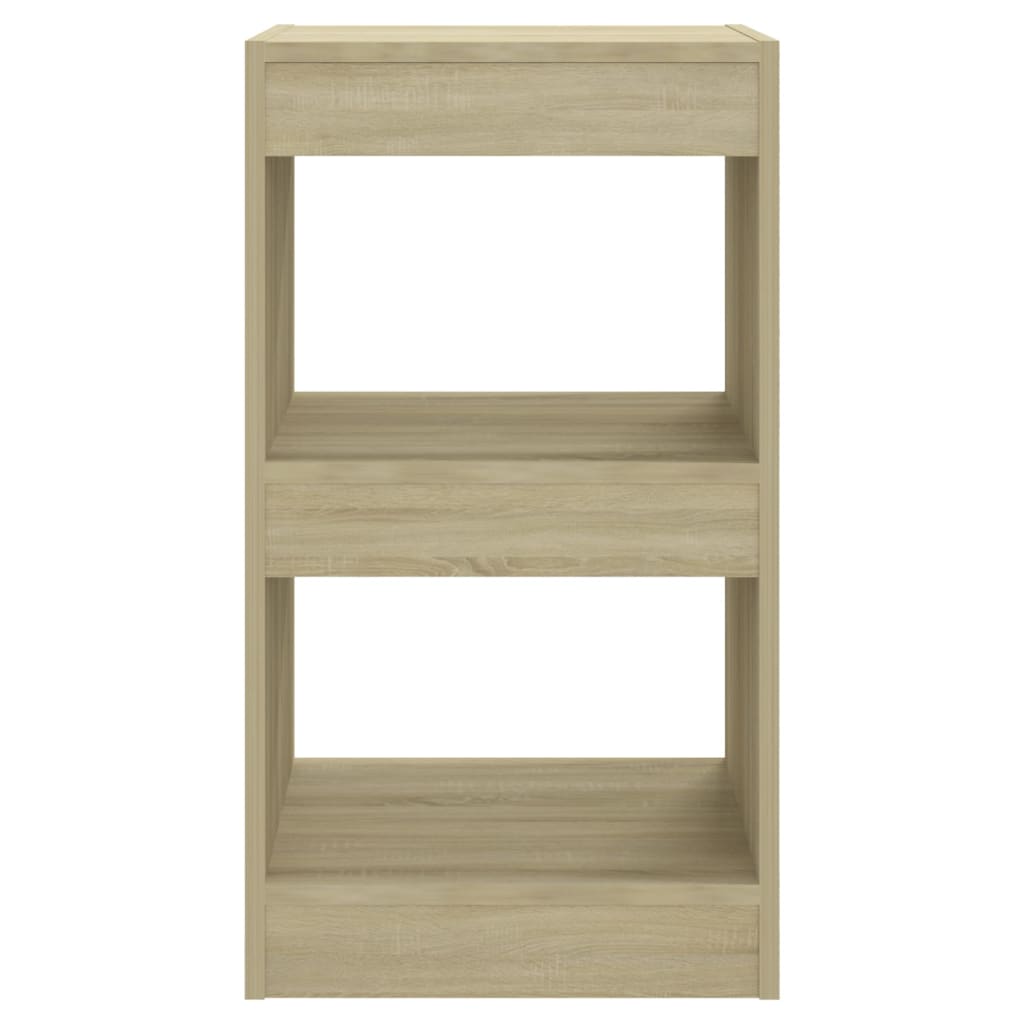 Bookcase/room divider Sonoma oak 40×30×72 cm
