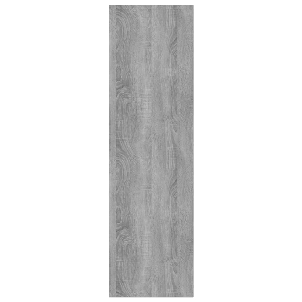 Bibliothèque/séparateur de pièce gris Sonoma 60x30x103 cm matériau bois
