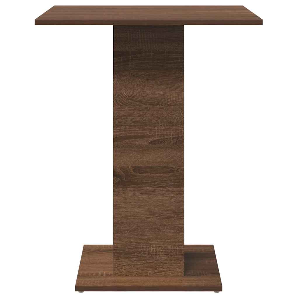 Bistrotisch Braun Eichen-Optik 60x60x75 cm Holzwerkstoff