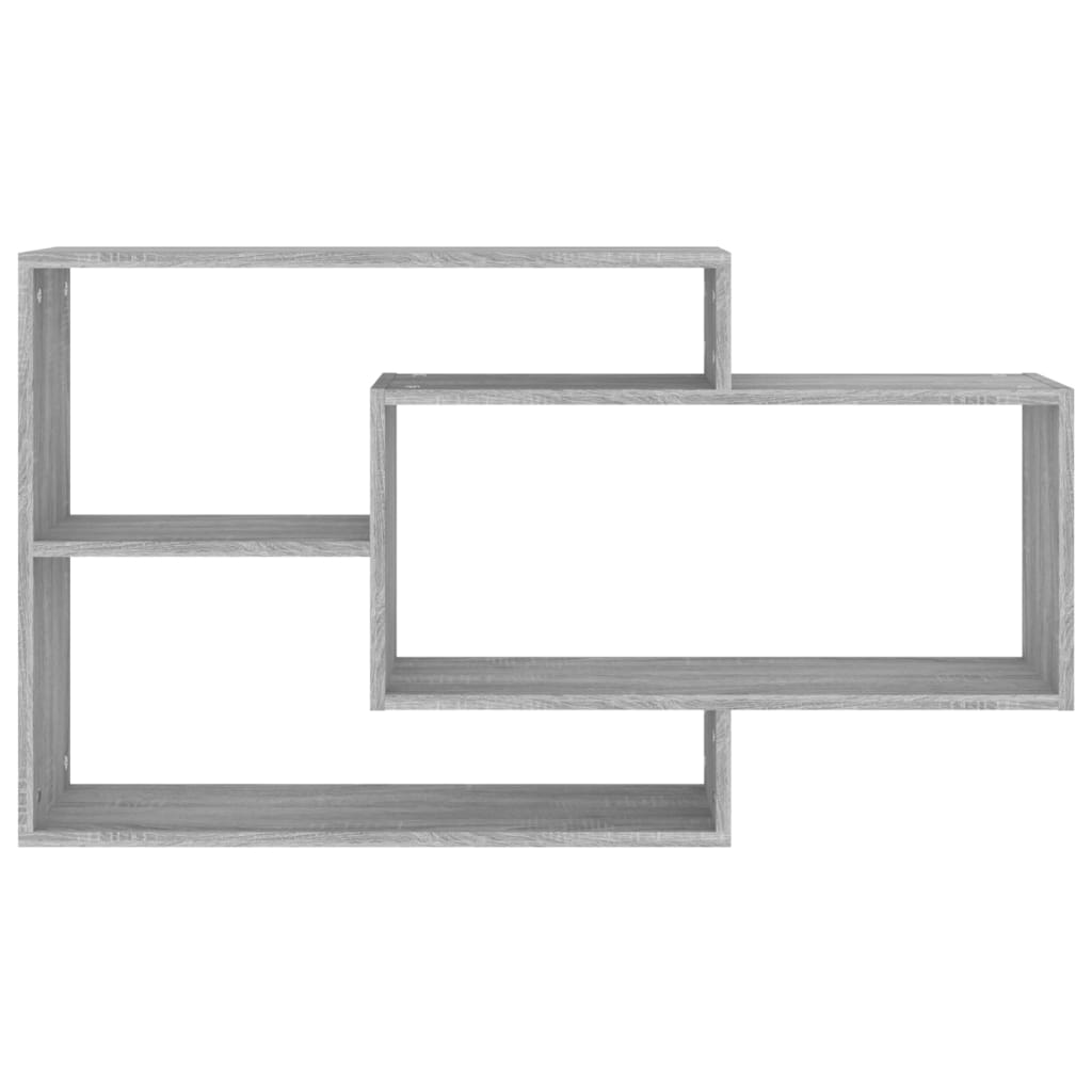 Etagère murale grise Sonoma 104x20x58,5 cm en bois