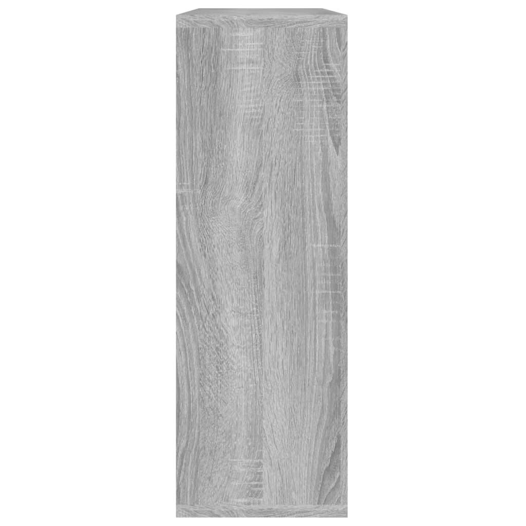 Etagère murale grise Sonoma 104x20x58,5 cm en bois