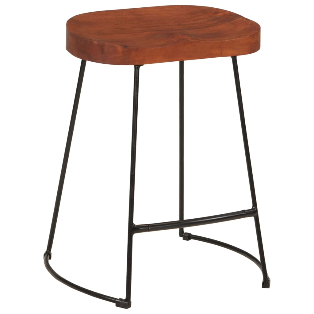 Gavin bar stools 2 pcs. 45x38x53 cm solid mango wood