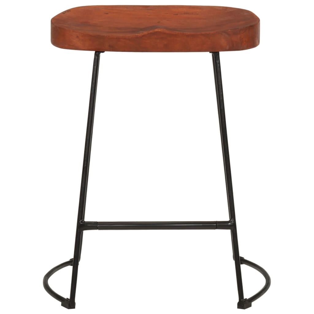 Gavin bar stools 2 pcs. 45x38x53 cm solid mango wood