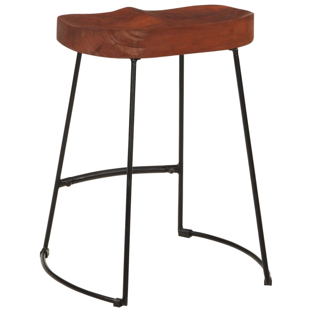 Gavin bar stools 2 pcs. 45x38x53 cm solid mango wood