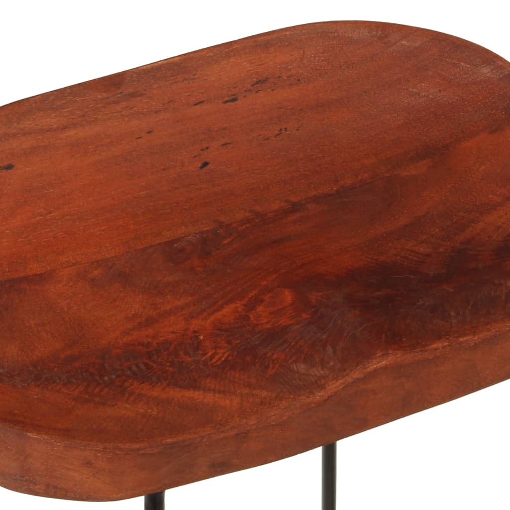 Gavin bar stools 2 pcs. 45x38x53 cm solid mango wood