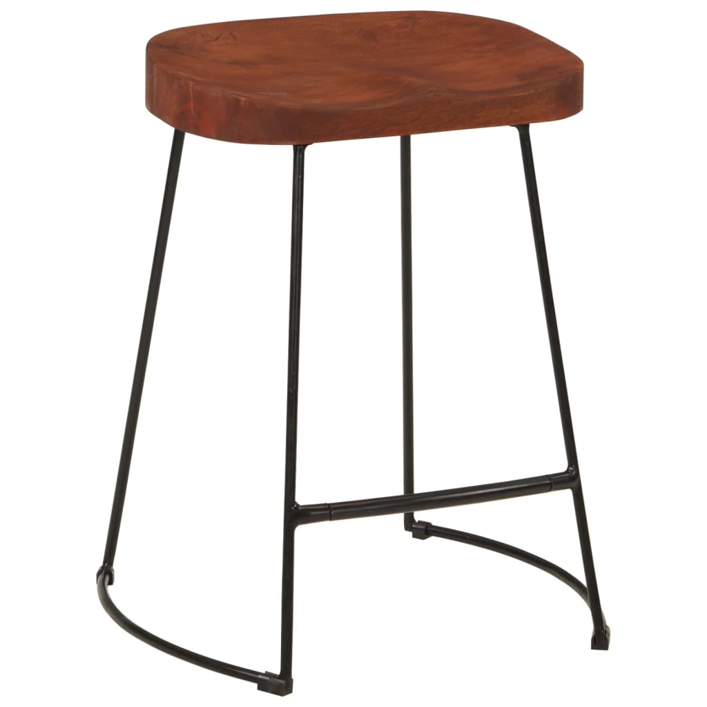 Gavin bar stools 2 pcs. 45x38x53 cm solid mango wood