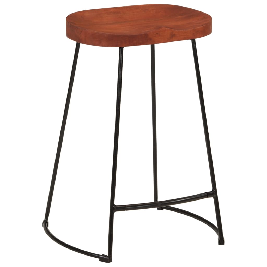 Gavin bar stools 2 pcs. 45x40x63 cm solid mango wood