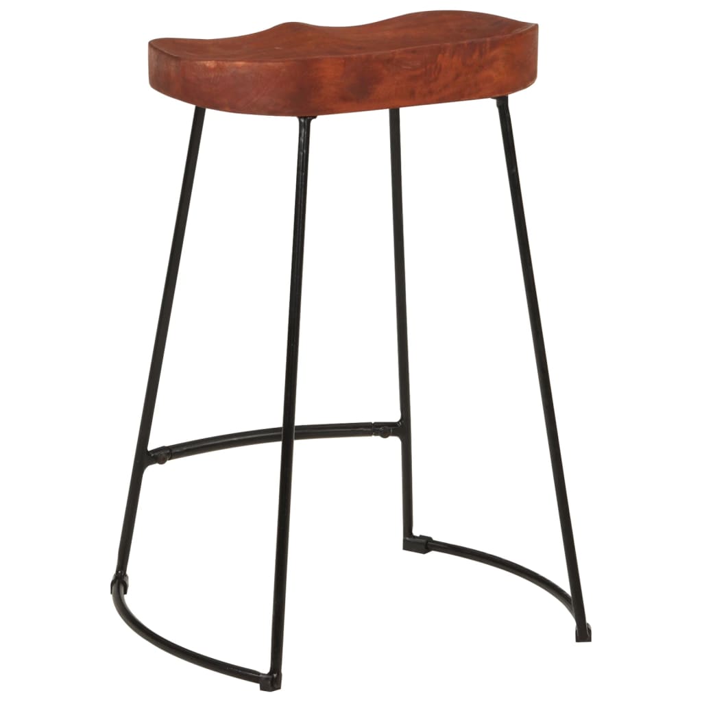 Gavin bar stools 2 pcs. 45x40x63 cm solid mango wood