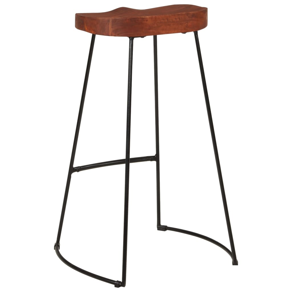 Gavin bar stools 2 pcs. 50x40x78 cm solid mango wood