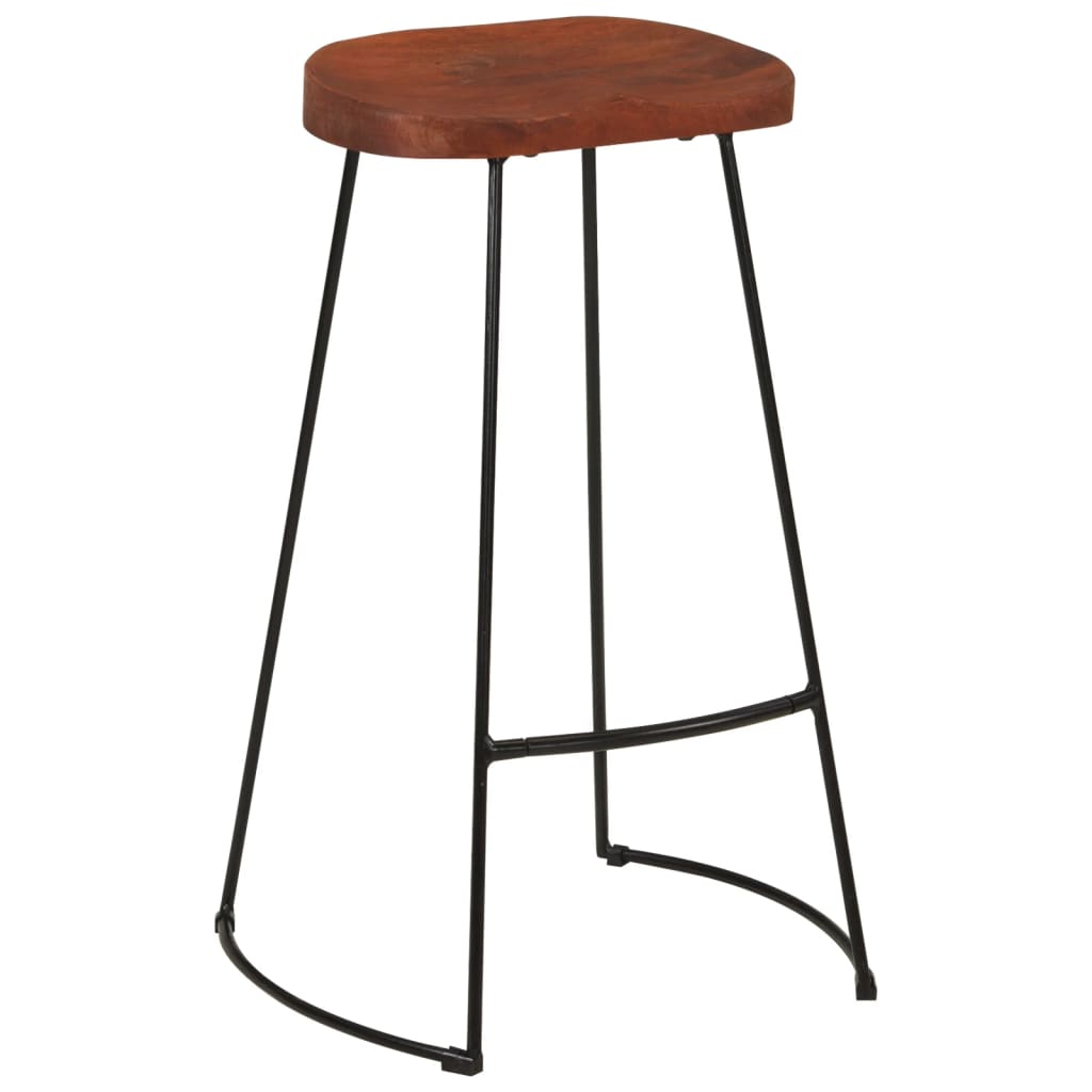Gavin bar stools 2 pcs. 50x40x78 cm solid mango wood