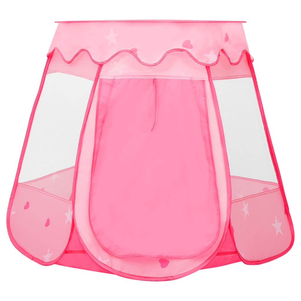 Children's play tent pink 102x102x82 cm