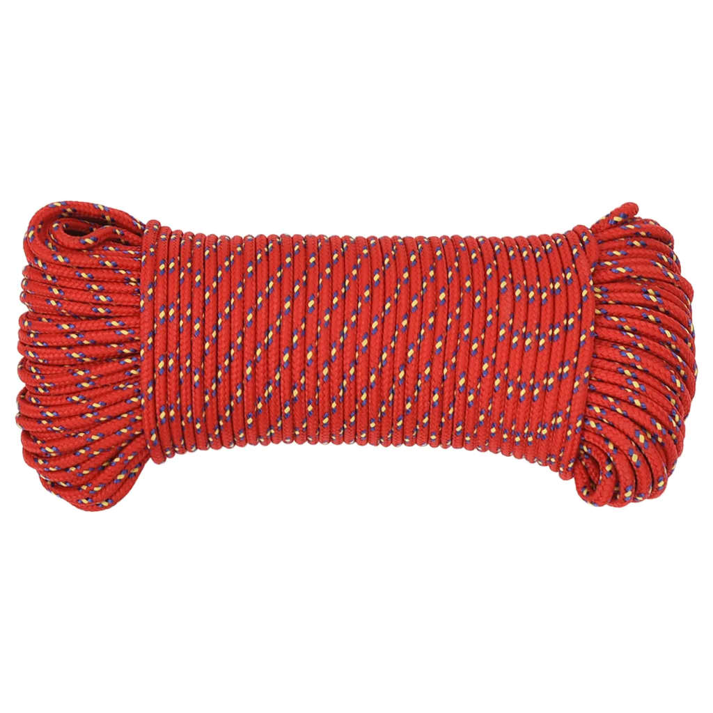Bootsseil Rot 4 mm 25 m Polypropylen