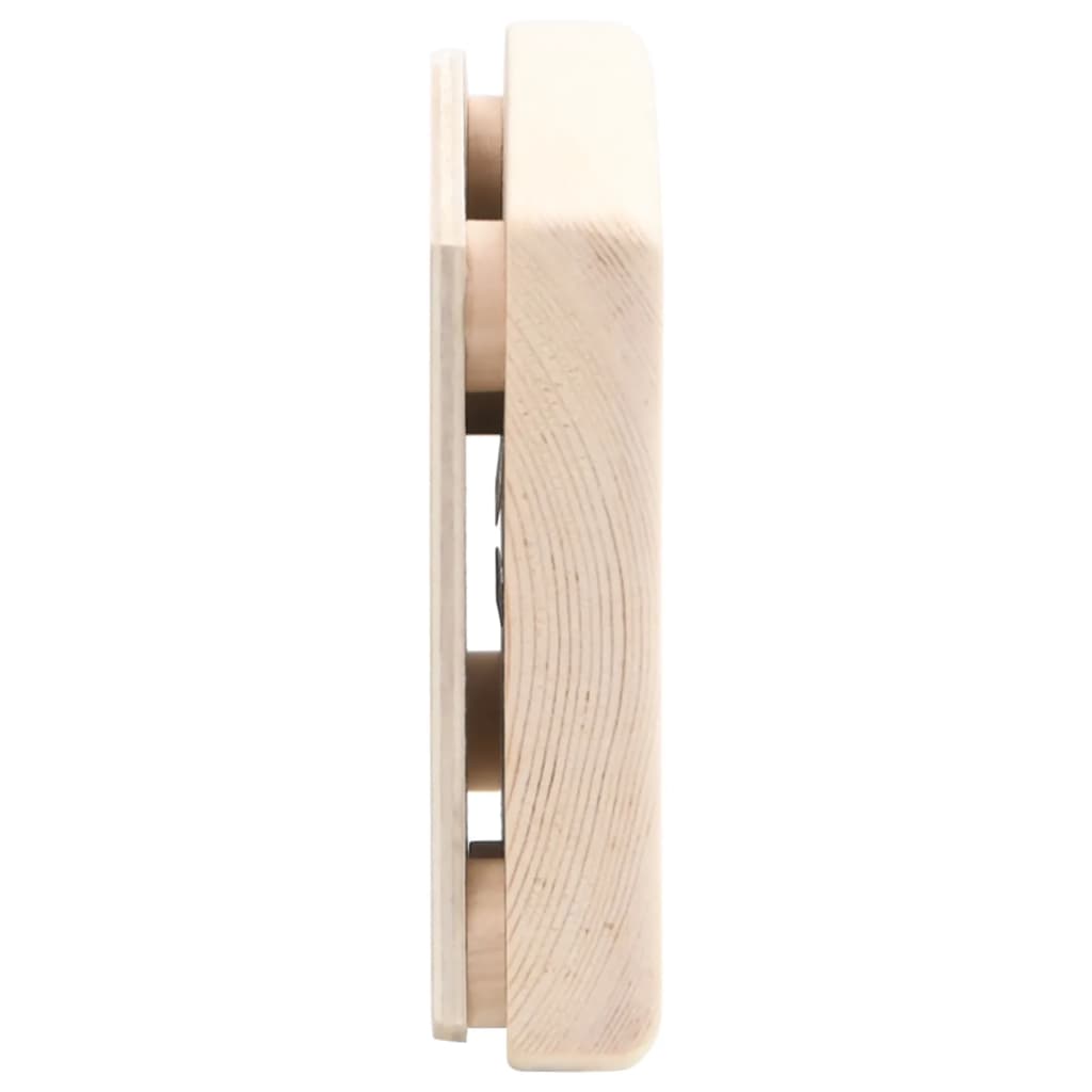 2-in-1 sauna hygrothermograph and hourglass set made of solid pine wood