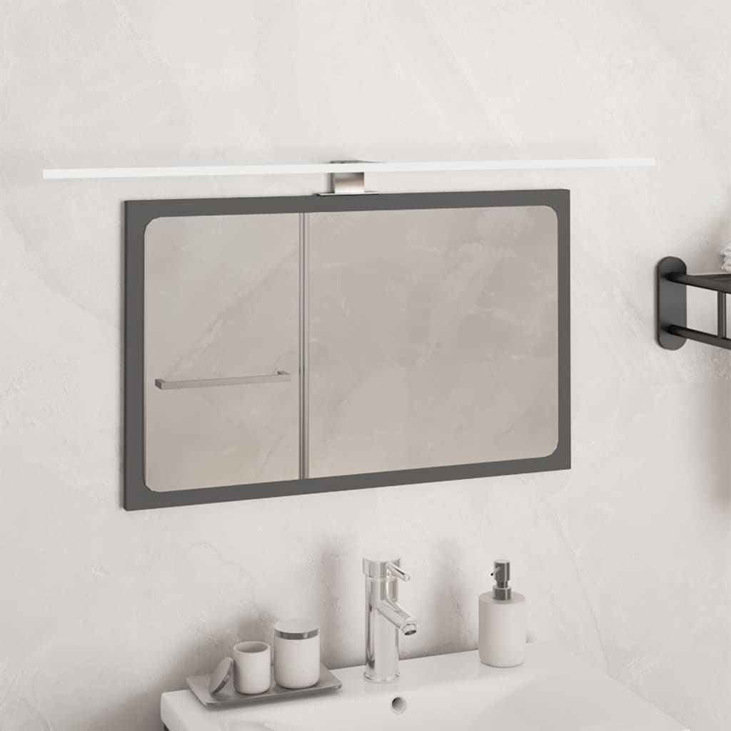 Lampe de miroir LED 7,5 W blanc chaud 80 cm 3000 K