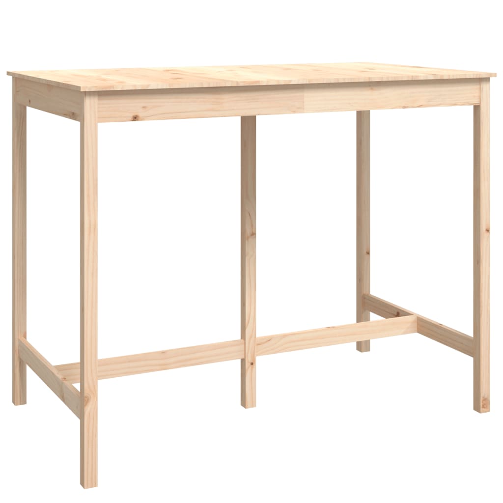 7-piece bar set solid pine