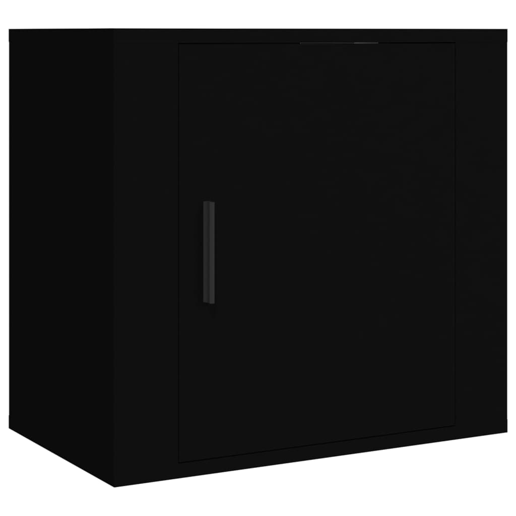 Tables de chevet murales 2 pièces Noir 50x30x47 cm