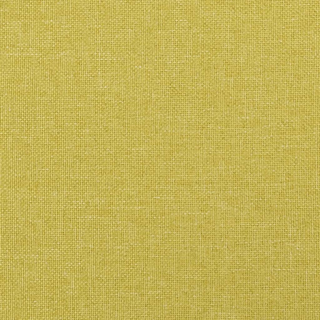 Bettgestell ohne Matratze Grün 100x200 cm Stoff