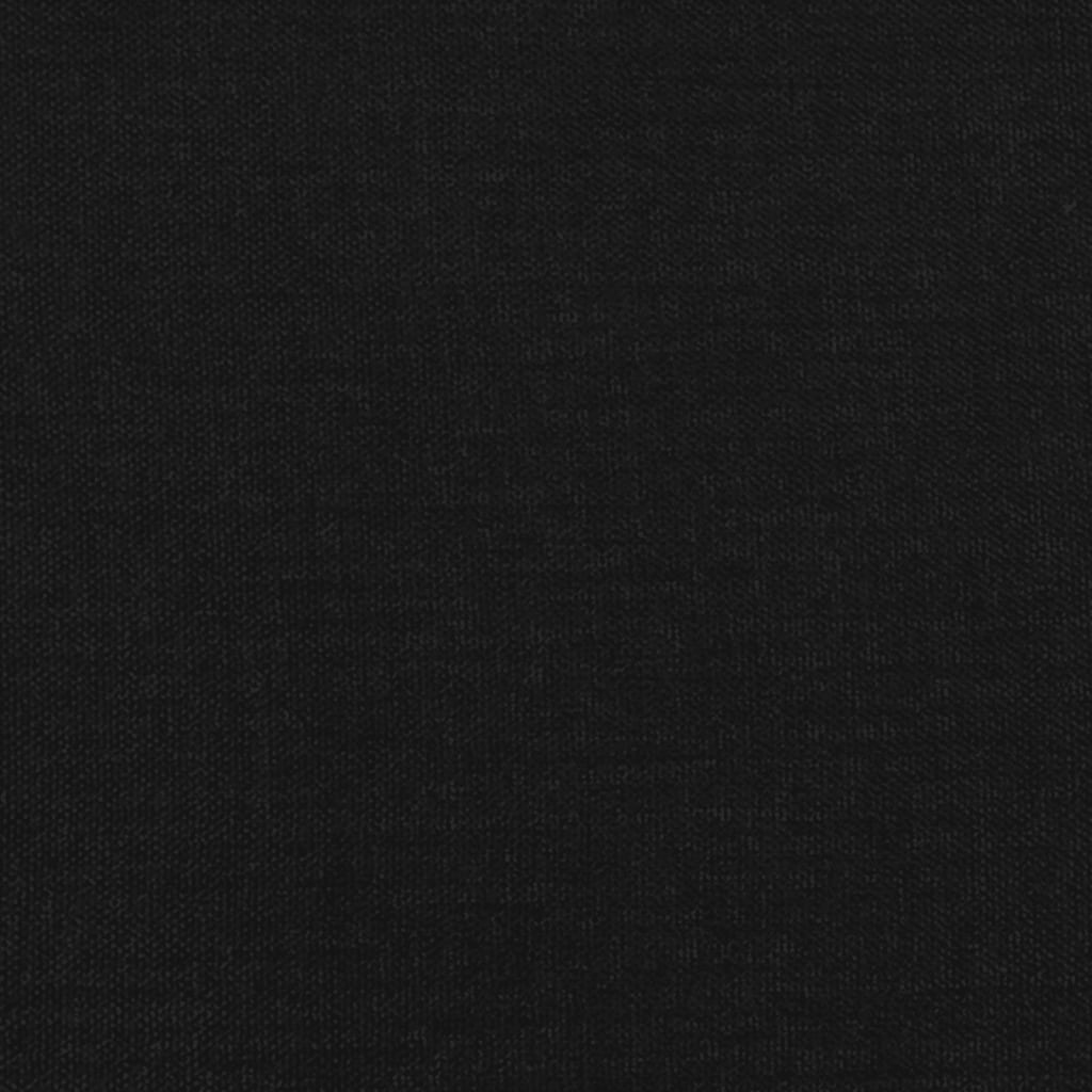 Bettgestell ohne Matratze Schwarz 90x190 cm Stoff