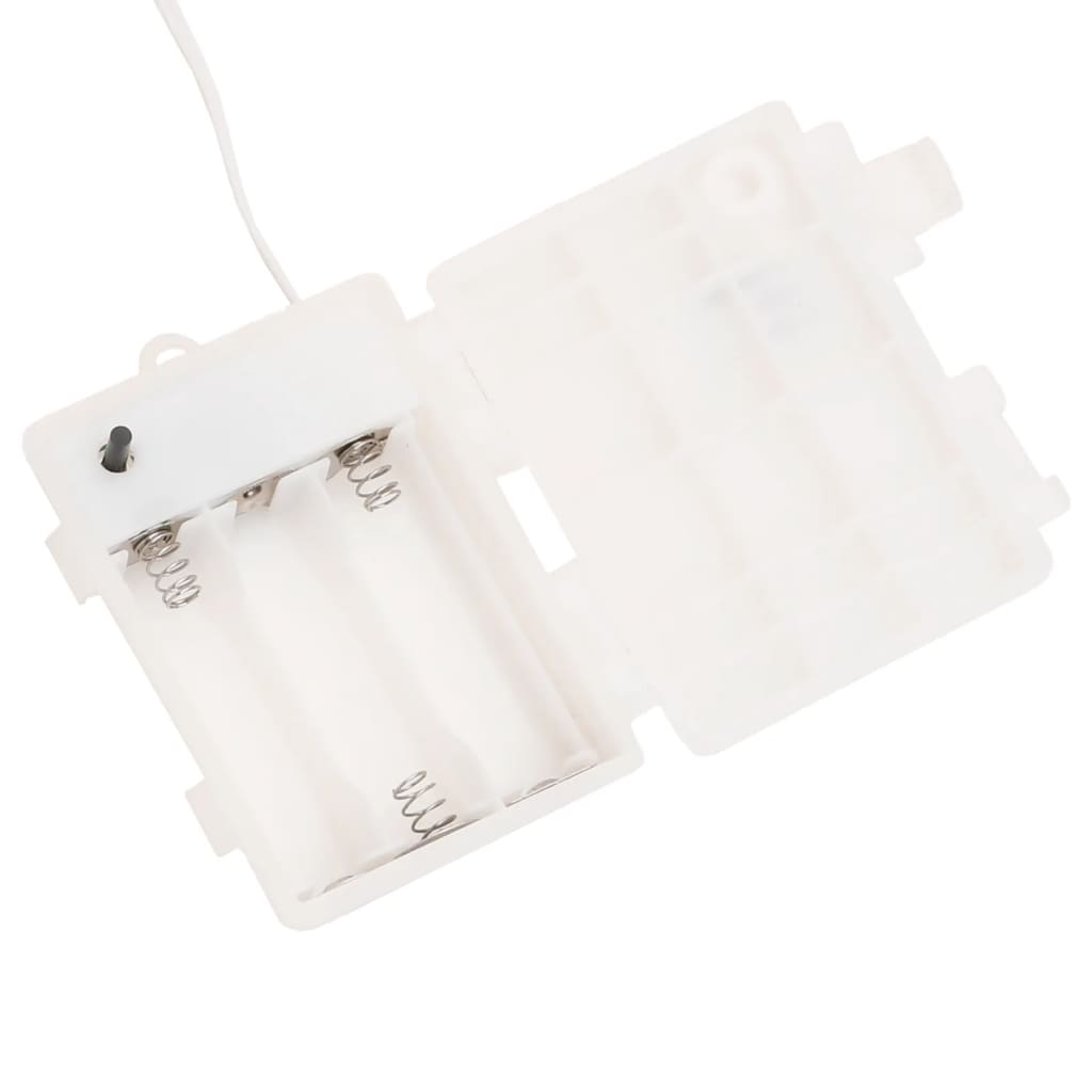 LED Christmas stars 3 pieces. Foldable white