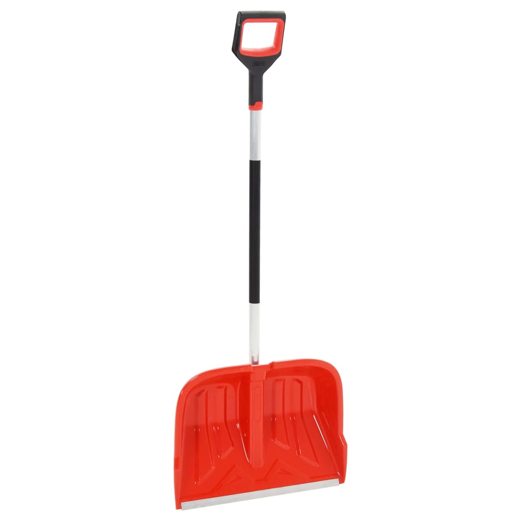 Snow shovel red 136 cm aluminum