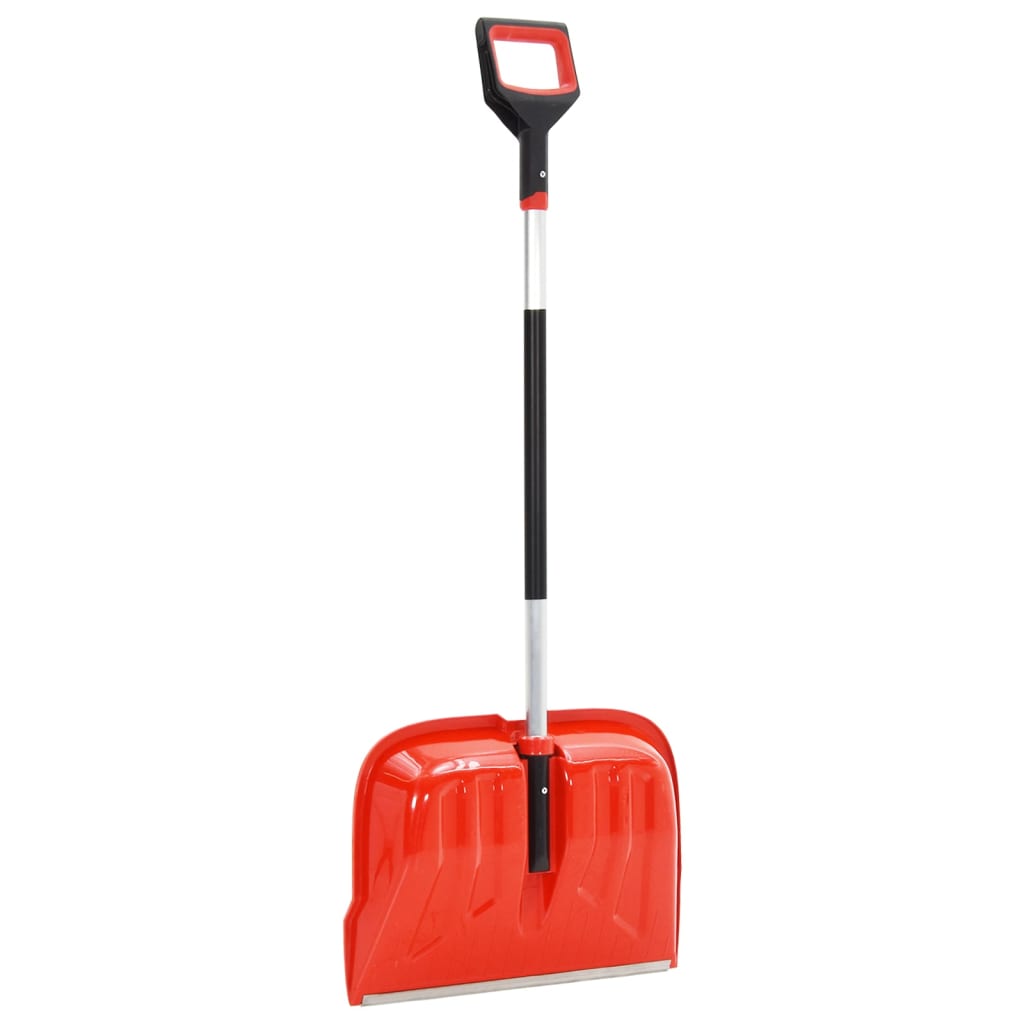 Snow shovel red 136 cm aluminum