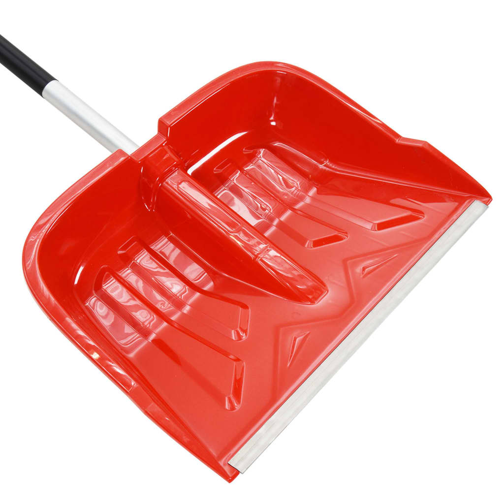 Snow shovel red 136 cm aluminum