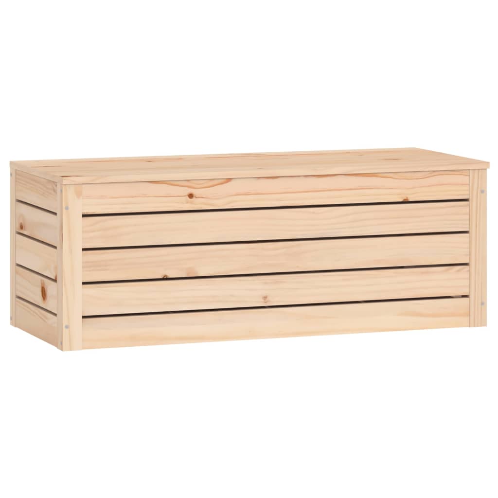 Coffre 89x36,5x33 cm en bois de pin massif