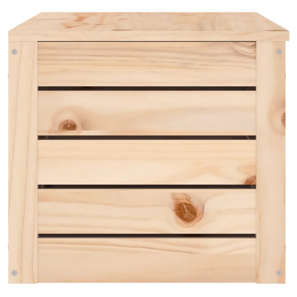 Coffre 89x36,5x33 cm en bois de pin massif