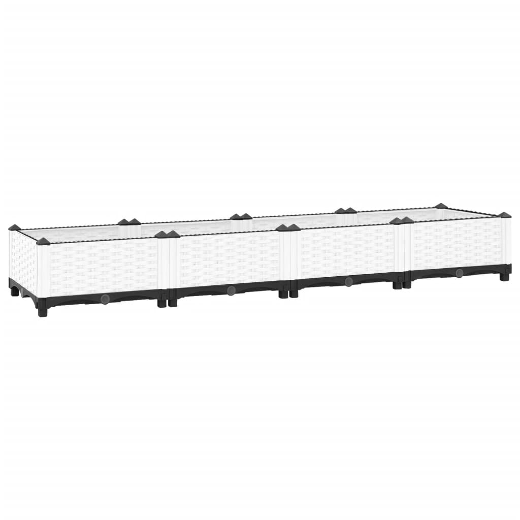Raised bed 160x40x23 cm polypropylene