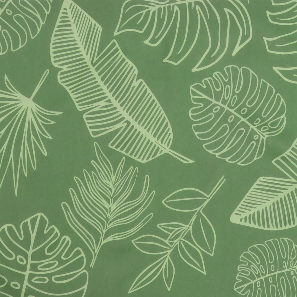 Coussins de chaise 4 pièces Motif feuilles 50x50x7 cm tissu
