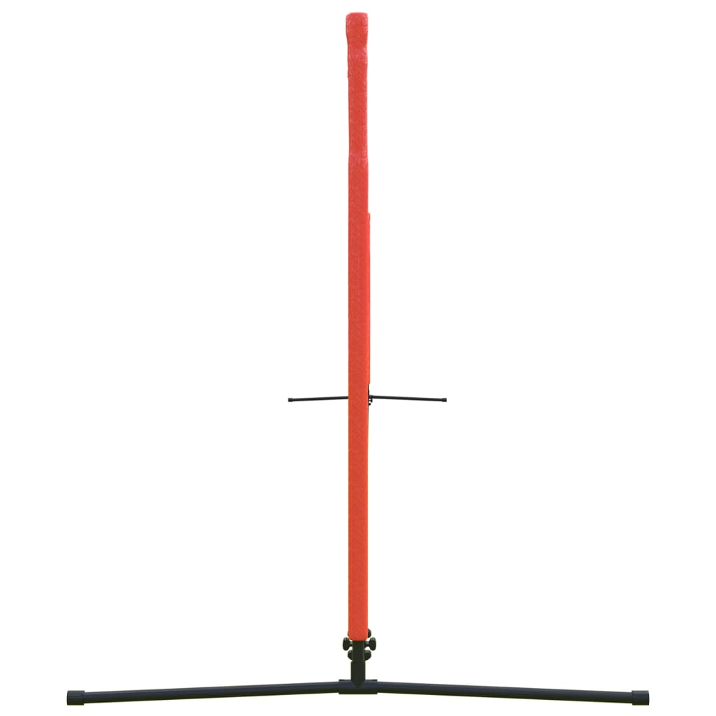 Tennis net black and red 500x100x87 cm polyester
