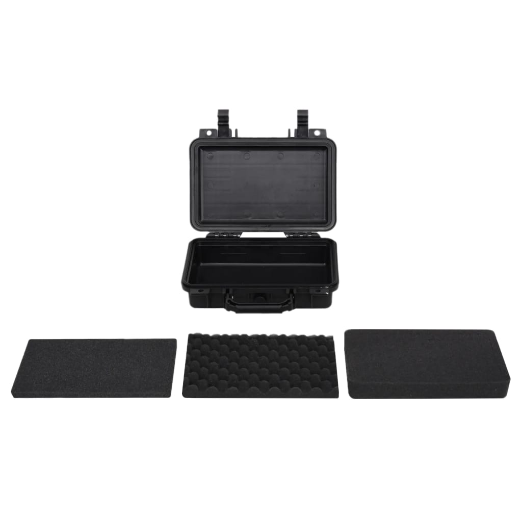 Flight-case portable noir 30x22x10 cm PP