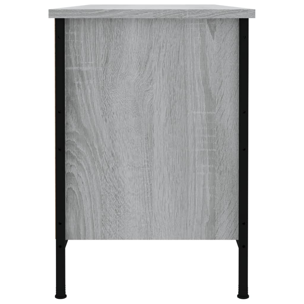 Étagère à chaussures gris Sonoma 100x35x50 cm en bois