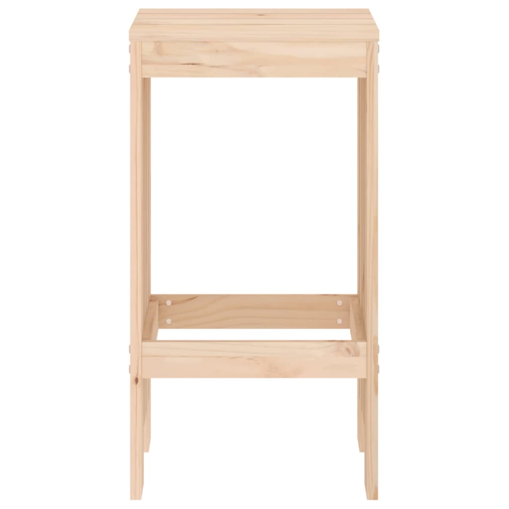 Bar stools 2 pcs. 40x36x75 cm solid pine wood