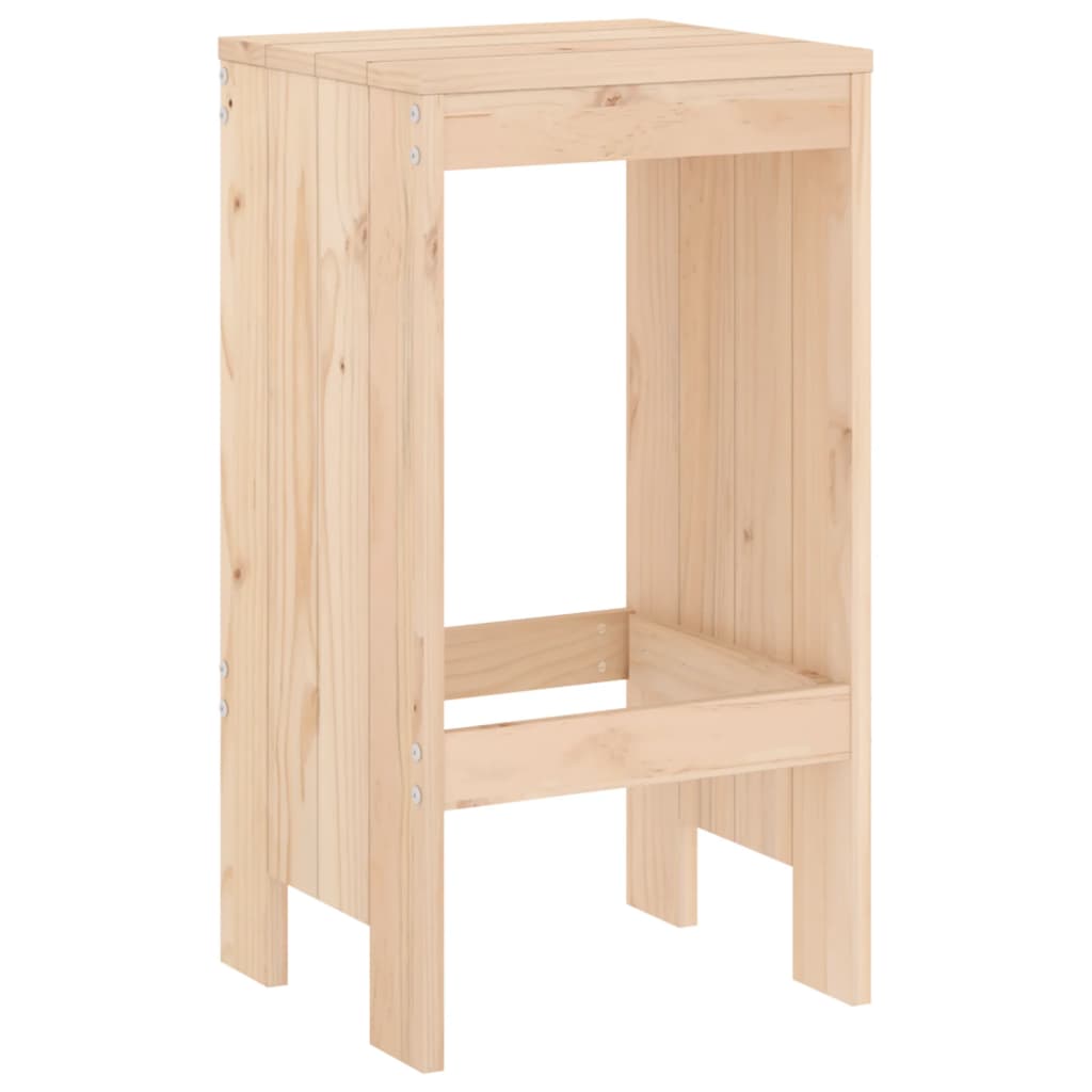 Bar stools 2 pcs. 40x36x75 cm solid pine wood